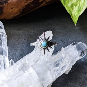 NWT Sowell Turquoise & Sterling Silver Star Ring